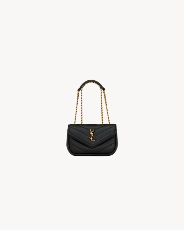 Yves Saint Laurent LOULOU LAMBSKIN MINIATURE BAG - Image 2