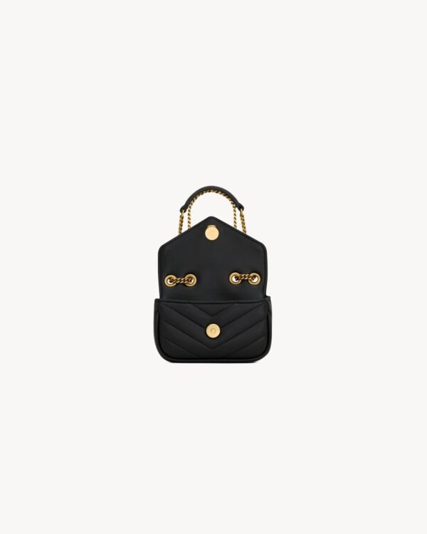 Yves Saint Laurent LOULOU LAMBSKIN MINIATURE BAG - Image 6